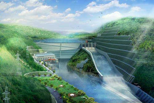 拉萨老挝南塔河1号水电站项目